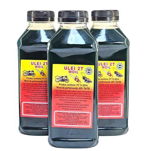 Ulei 2T, semi-sintetic, Woil, verde / ZTS5587V - 221.ro