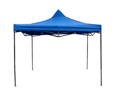Cort tip pavilion metalic pentru gradina, impermeabil 3×3 metri, albastru Z-TOOLS / ZTS5660