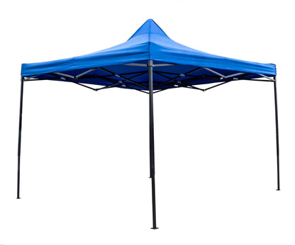 Cort tip pavilion metalic pentru gradina, impermeabil 3×3 metri, albastru Z-TOOLS / ZTS5660