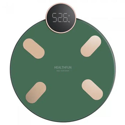 Cântar inteligent Healthfun Bluetooth, 13 indicatori, iOS/Android, verde, Z-TOOLS / ZTS8170