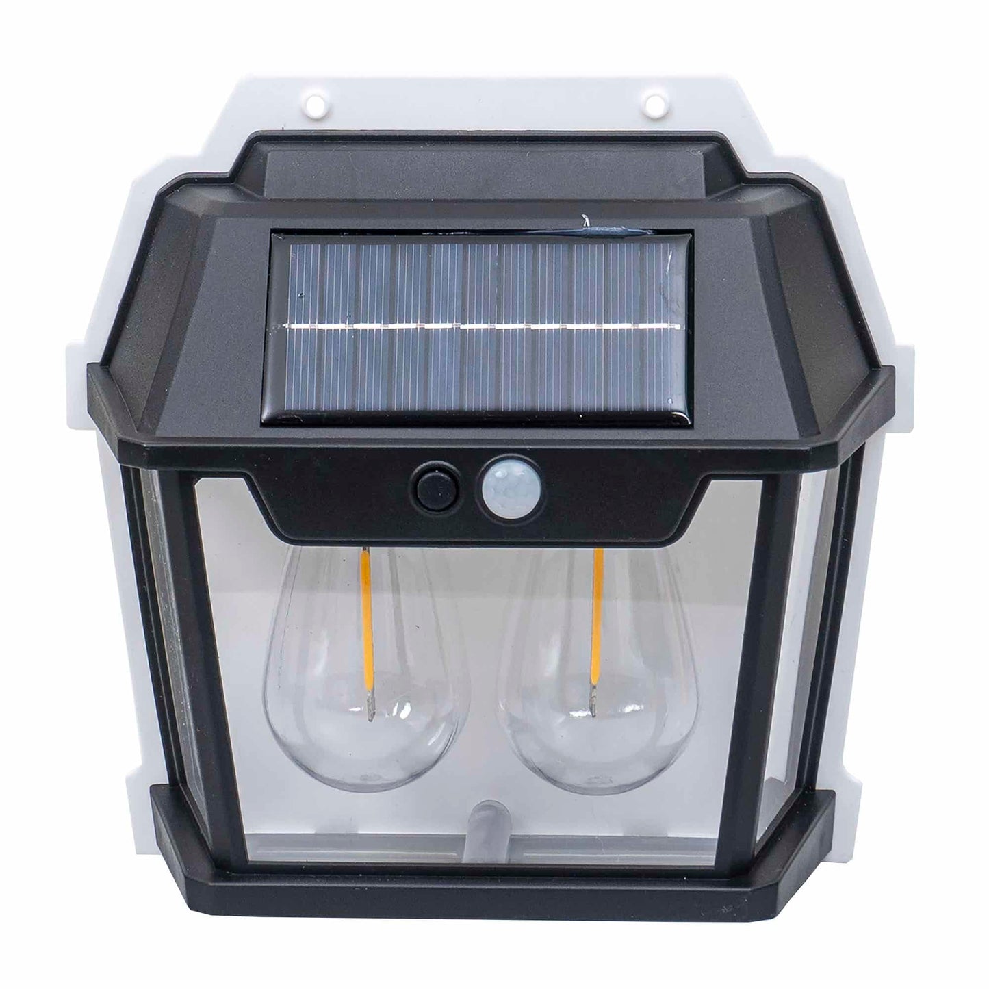 Lampa solara de perete, cu 2 becuri LED, putere 28W, senzor de miscare, 3 moduri de lumina / ZTS 8196