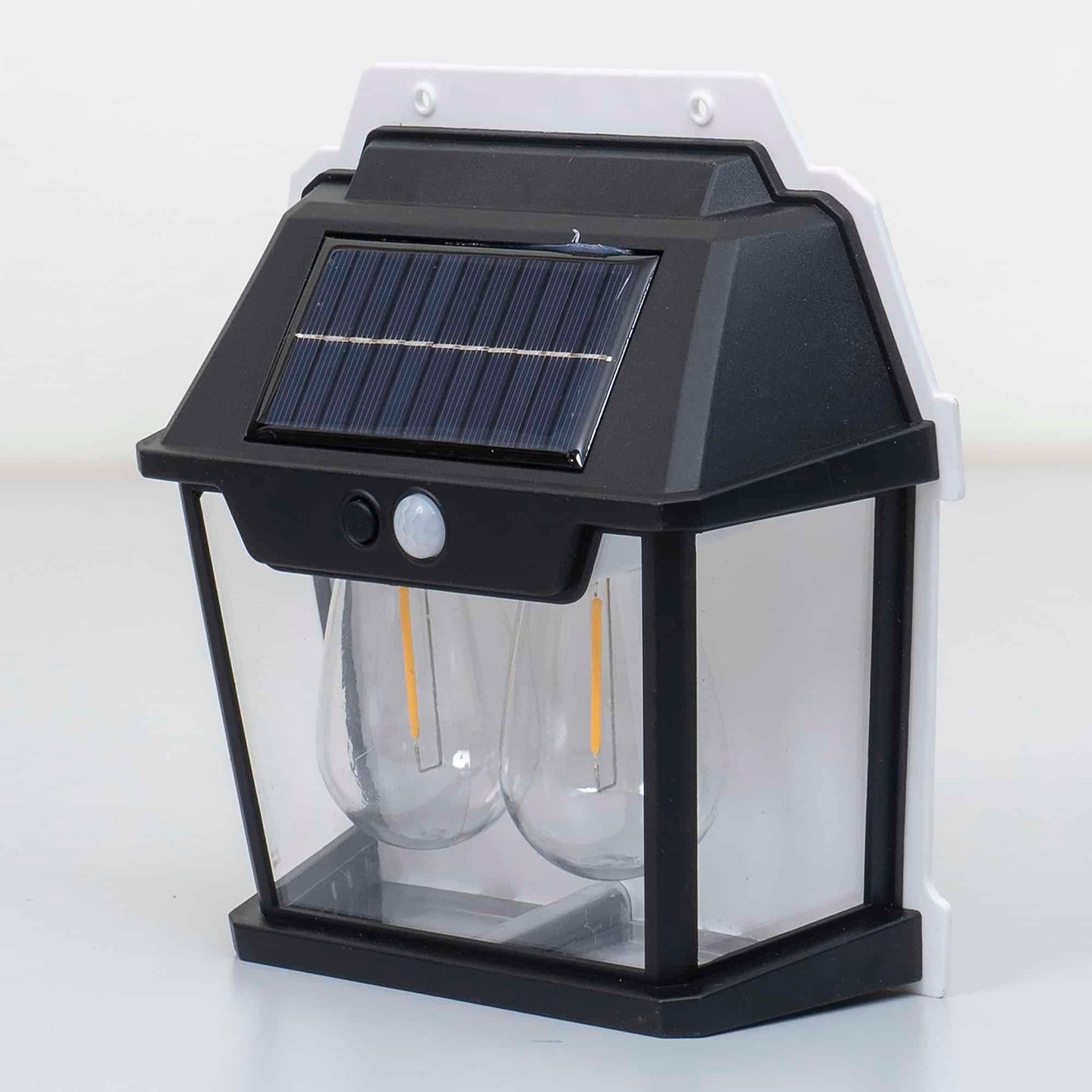 Lampa solara de perete, cu 2 becuri LED, putere 28W, senzor de miscare, 3 moduri de lumina / ZTS 8196