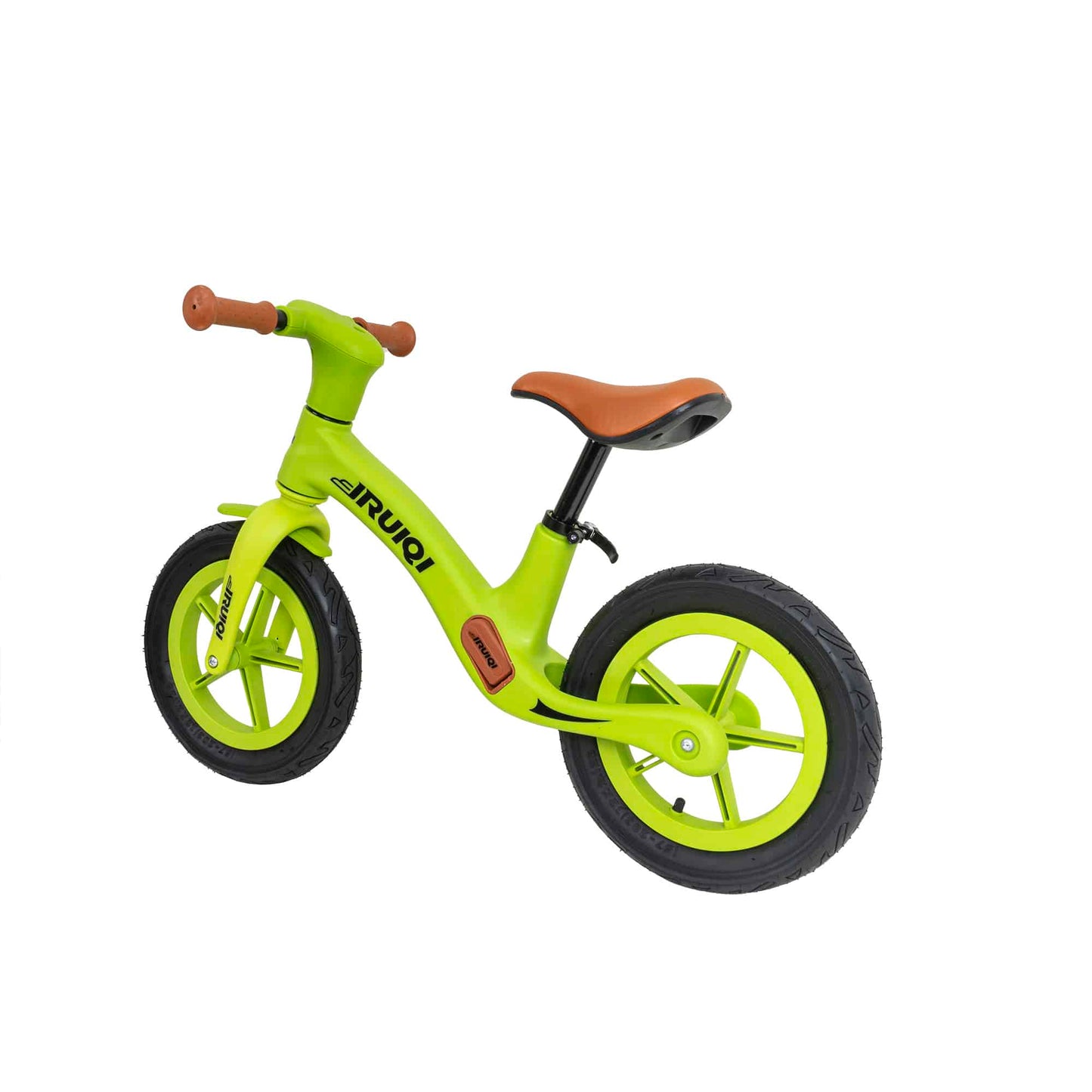 Bicicleta fara pedale pentru copii IRUIQI, roti de cauciuc si scaun reglabil, +3ani, verde Z-TOOLS / ZTS8256