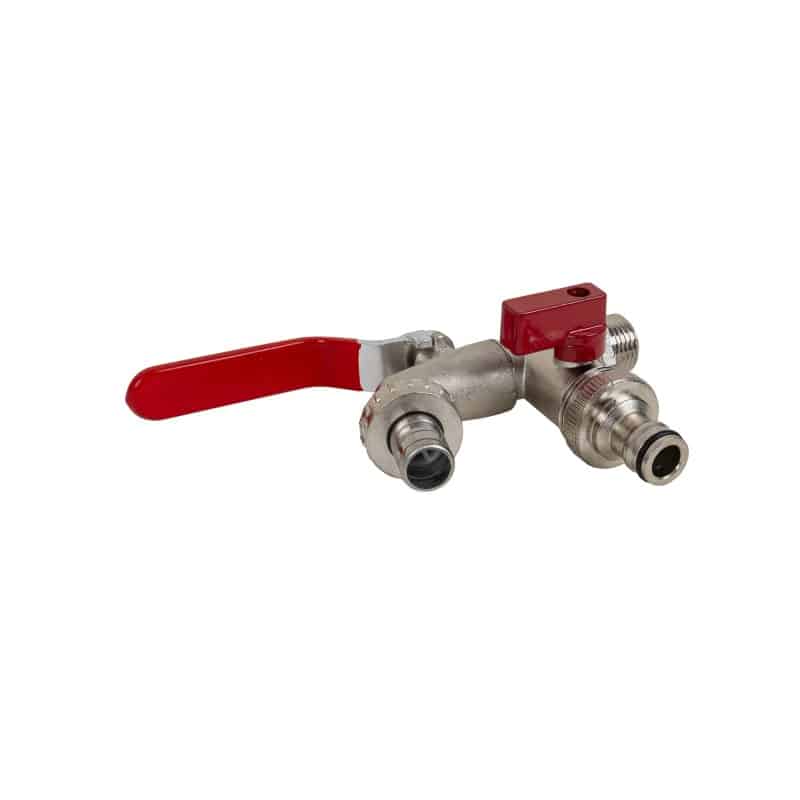 Robinet bronz dublu 1/2, Z-TOOLS / ZTS8379
