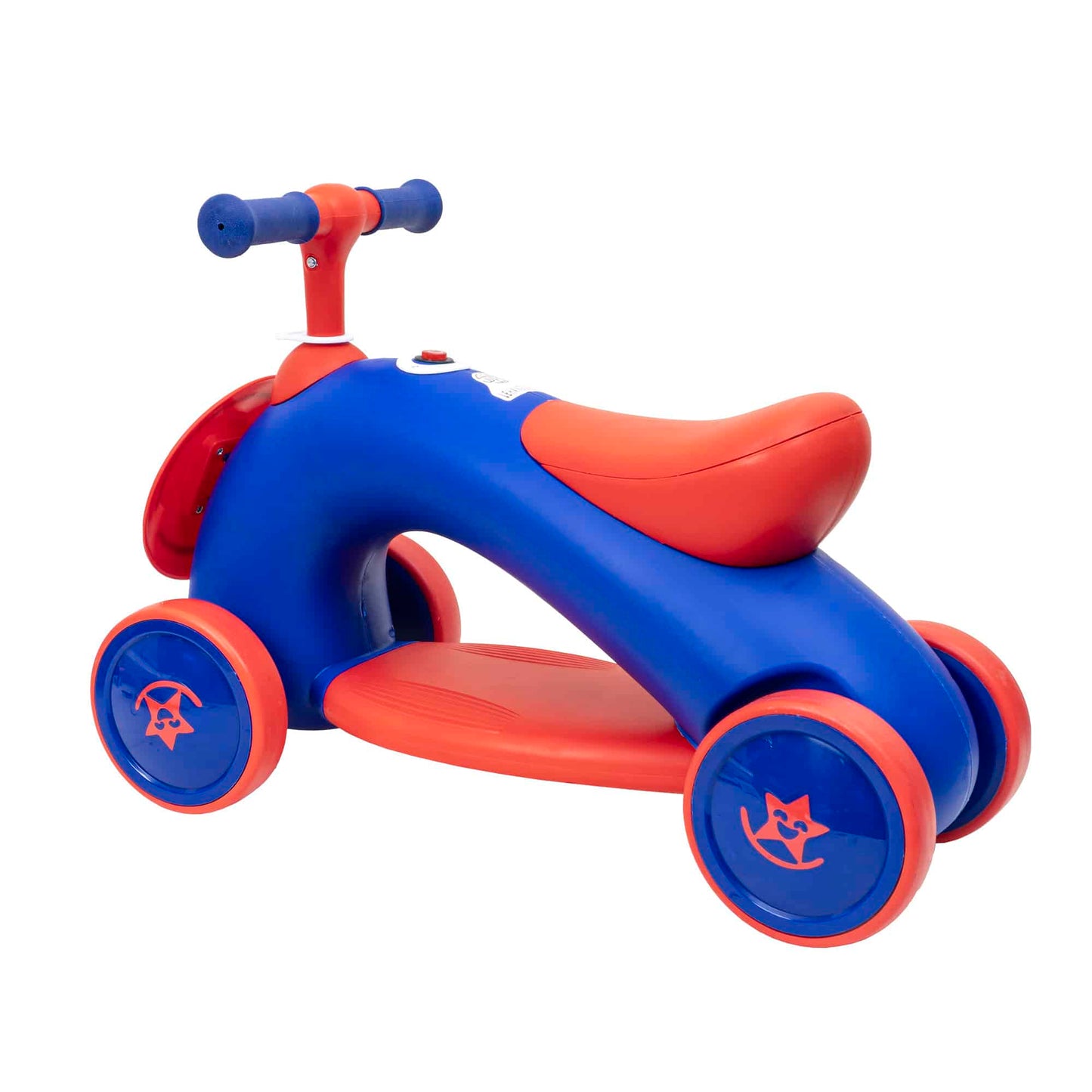 Tricicleta din plastic, fara pedale pentru copii, cu muzica si lumina, albastru Z-TOOLS / ZTS8393