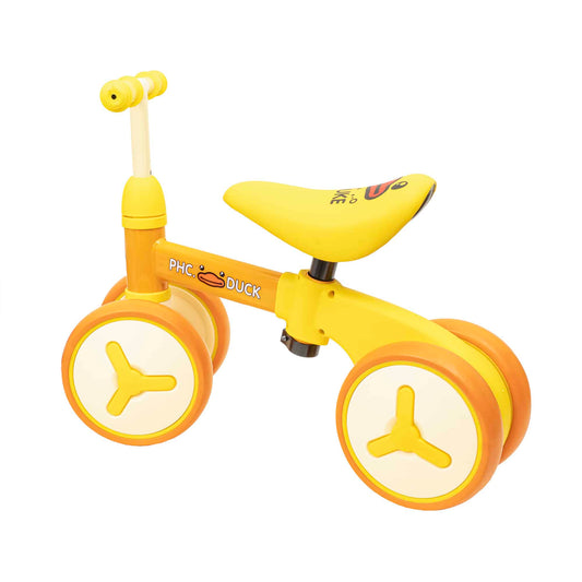 Tricicleta fara pedale pentru copii, cadru metalic galben Z-TOOLS / ZTS8395