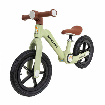 Bicicleta fara pedale, pliabila, pentru copii XIERLANG, roti de cauciuc si scaun reglabil, +3ani, verde Z-TOOLS / ZTS8448
