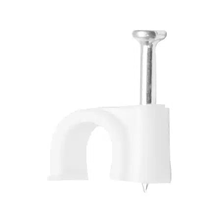 Set 100bucati clips cablu, cu cui 6mm Z-TOOLS / ZTS8787