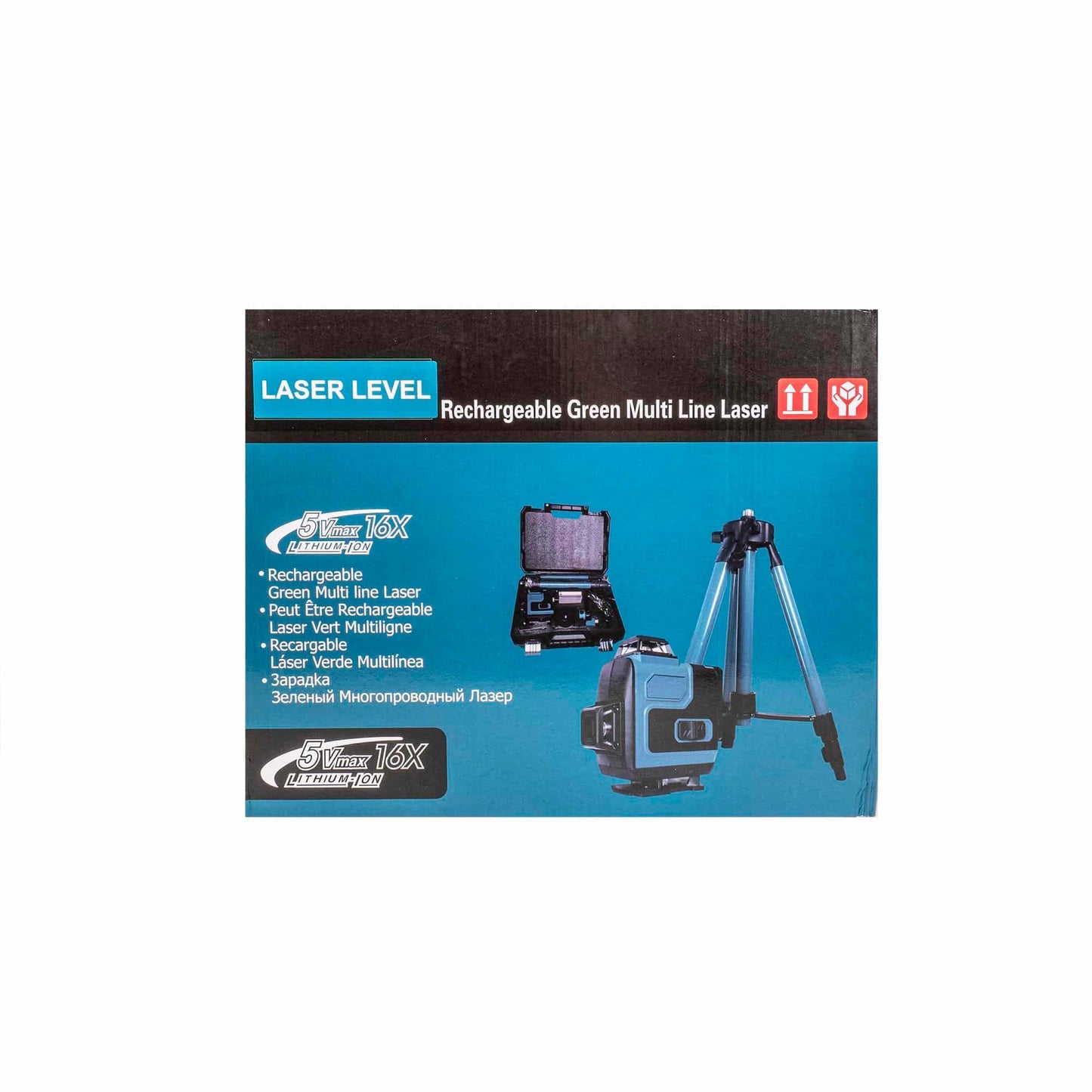 Nivel laser, 4 puncte, 2 acumulatori Z-TOOLS / ZTS8953 - 221.ro