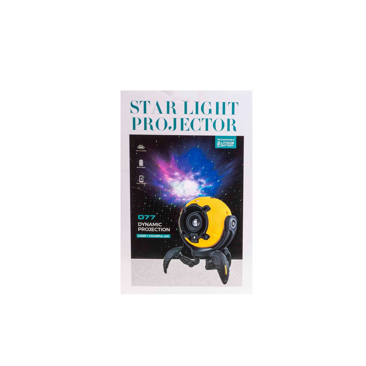 Proiector model minge, cu proiectie pe perete, albastru Z-TOOLS / ZTS8969