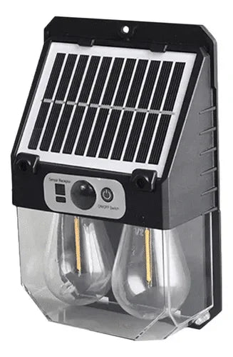 Lampă de perete, LED dublu solar, senzor mișcare și telecomandă, Z-TOOLS / ZTS8989