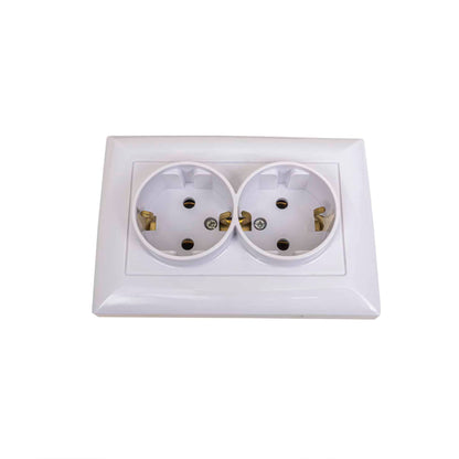 Priza dubla SCHUKO, 16A, 250V Z-TOOLS / ZTS9056