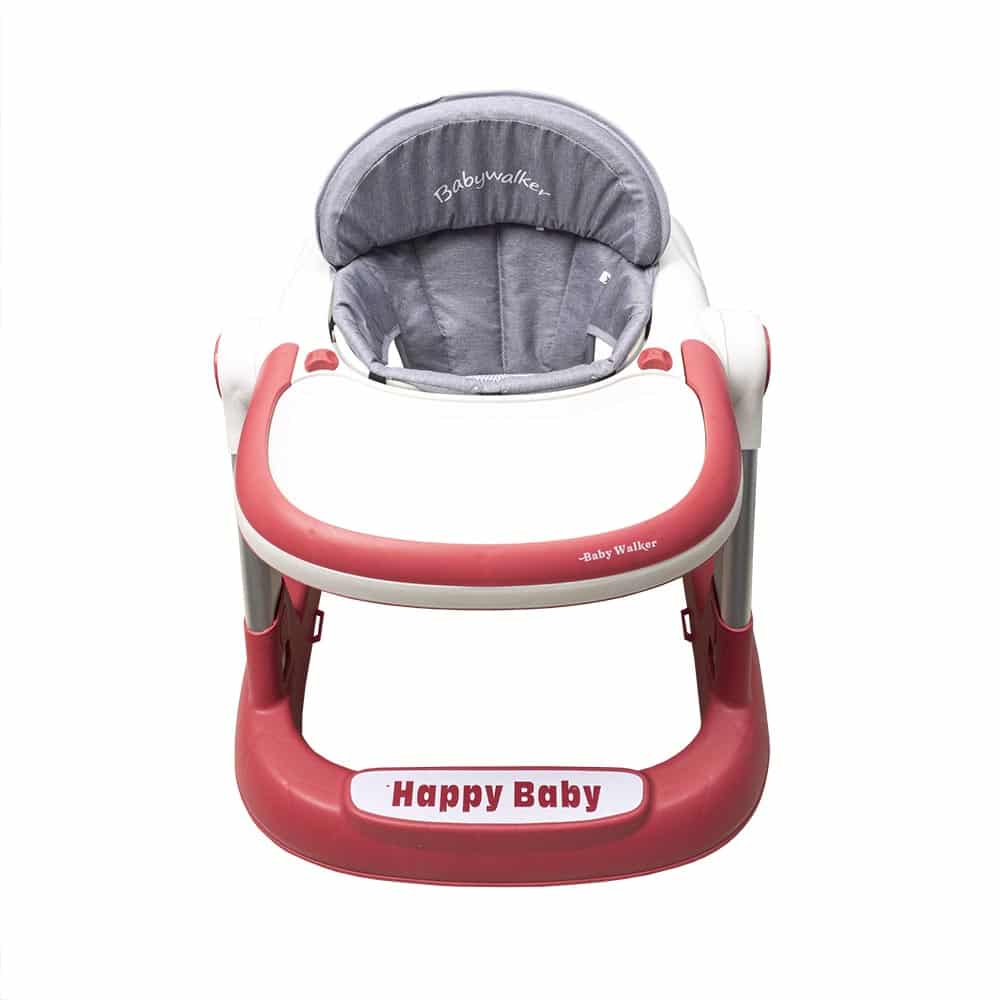 Premergator cu 6 roti silentioase, 6luni+, sezut reglabil, pliere usoara, roz Z-TOOLS / ZTS9109