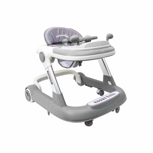 Premergator cu 6 roti silentioase, 6luni+, sezut reglabil, pliere usoara, gri Z-TOOLS / ZTS9110