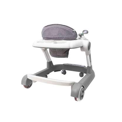 Premergator cu 6 roti silentioase, 6luni+, sezut reglabil, pliere usoara, gri Z-TOOLS / ZTS9110