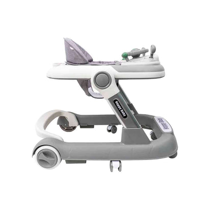 Premergator cu 6 roti silentioase, 6luni+, sezut reglabil, pliere usoara, gri Z-TOOLS / ZTS9110