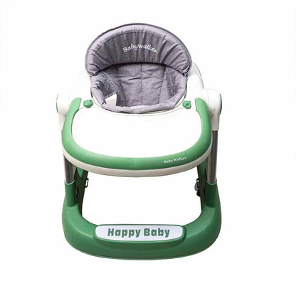 Premergator cu 6 roti silentioase, 6luni+, sezut reglabil, pliere usoara, verde Z-TOOLS / ZTS9111