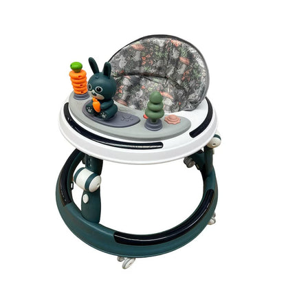 Premergator cu 6 roti silentioase, 6luni+, cu sunet si lumini, pliabil, albastru Z-TOOLS / ZTS9113
