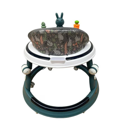 Premergator cu 6 roti silentioase, 6luni+, cu sunet si lumini, pliabil, albastru Z-TOOLS / ZTS9113