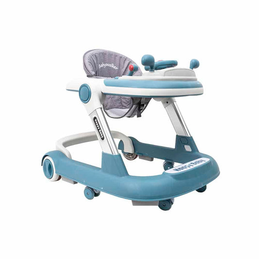 Premergator cu 6 roti silentioase, 6luni+, sezut reglabil, pliere usoara, albastru Z-TOOLS / ZTS9118