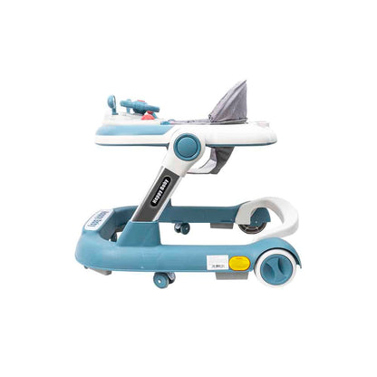 Premergator cu 6 roti silentioase, 6luni+, sezut reglabil, pliere usoara, albastru Z-TOOLS / ZTS9118