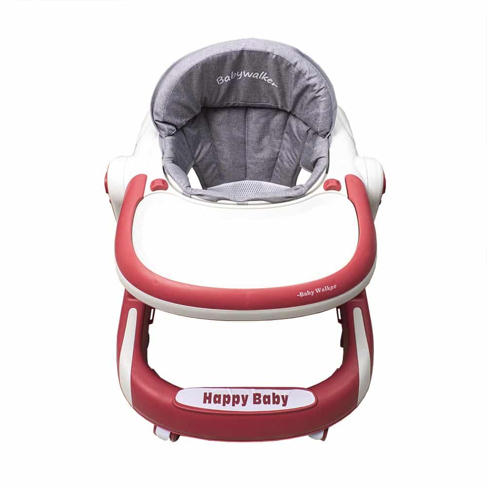 Premergator cu 6 roti silentioase, 6luni+, sezut reglabil, pliere usoara, roz Z-TOOLS / ZTS9130