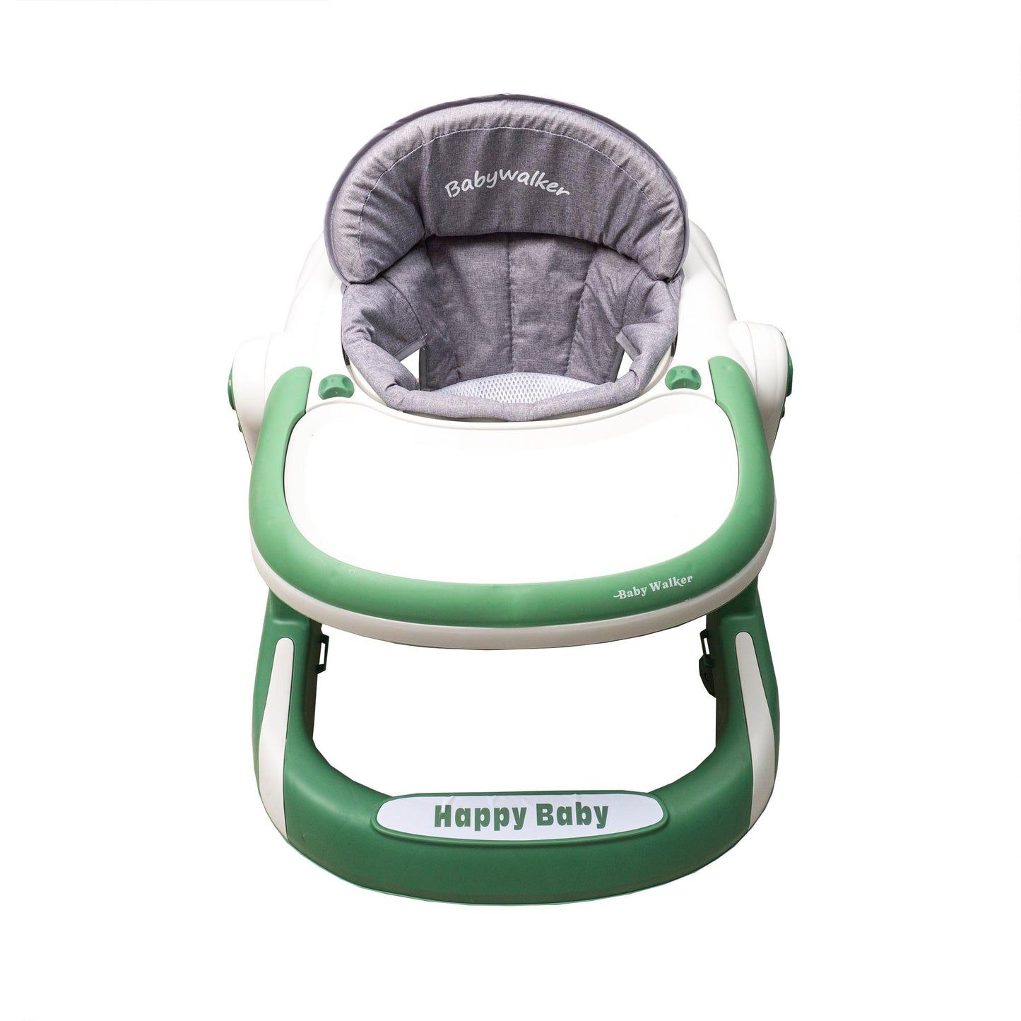 Premergator cu 6 roti silentioase, 6luni+, sezut reglabil, pliere usoara, verde Z-TOOLS / ZTS9131