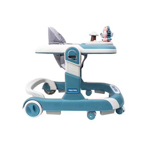 Premergator cu 6 roti silentioase, 6luni+, sezut reglabil, pliere usoara, albastru Z-TOOLS / ZTS9132 - 221.ro