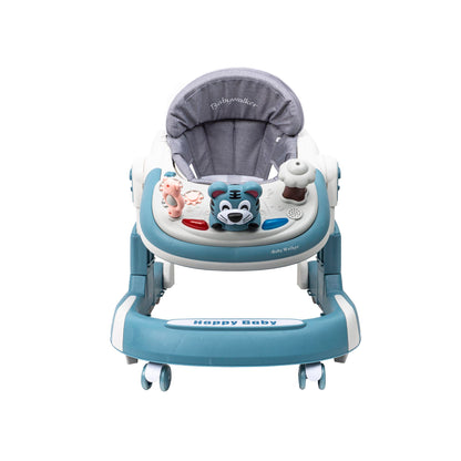 Premergator cu 6 roti silentioase, 6luni+, sezut reglabil, pliere usoara, albastru Z-TOOLS / ZTS9132