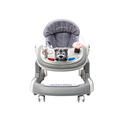 Premergator cu 6 roti silentioase, 6luni+, sezut reglabil, pliere usoara, gri Z-TOOLS / ZTS9133