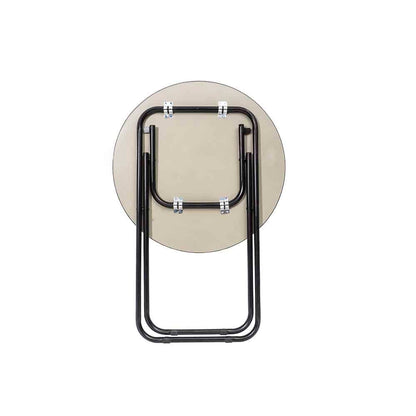 Masă rotundă pliantă, prevăzută cu blat din MDF, dimensiuni 60x60cm, Z-TOOLS / ZTS9172