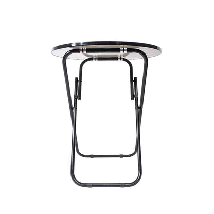 Masă rotundă pliantă, prevăzută cu blat din MDF, dimensiuni 60x60cm, Z-TOOLS / ZTS9172