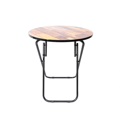 Masă rotundă pliantă, prevăzută cu blat din MDF, dimensiuni 60x60cm, Z-TOOLS / ZTS9172