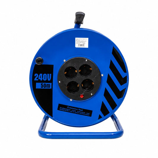 Derulator cablu cu tambur, fara cablu, 4 prize / ZTS9186