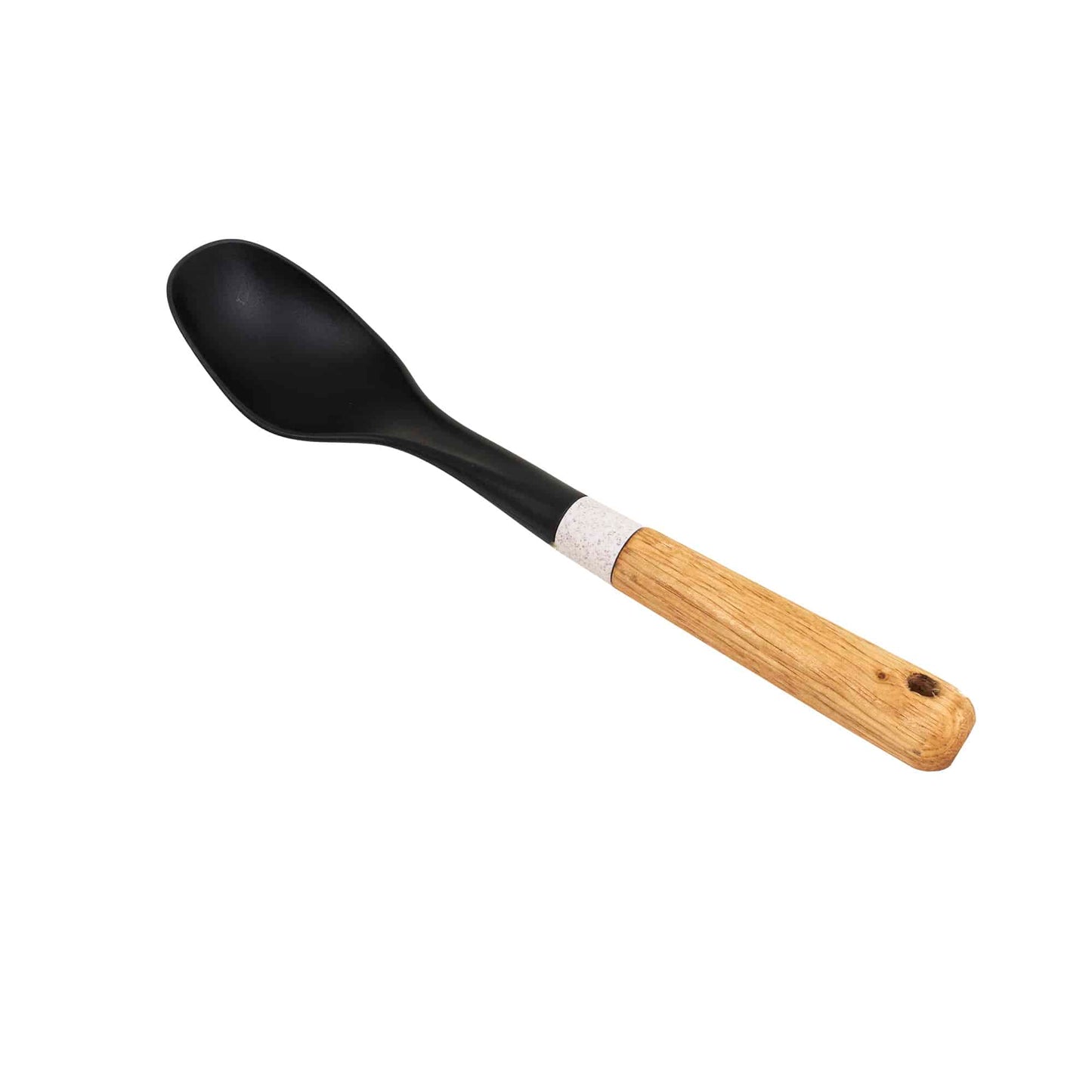 Lingura din plastic, cu maner maro, model CY-12-1, lungime 33cm Z-TOOLS / ZTS9249