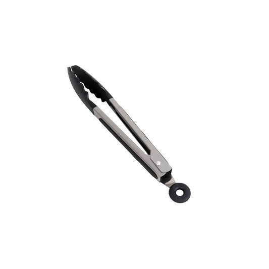 Cleste de servire din inox si silicon, cu inel de blocare si agatare, lungime 24cm Z-TOOLS / ZTS9257 - 221.ro