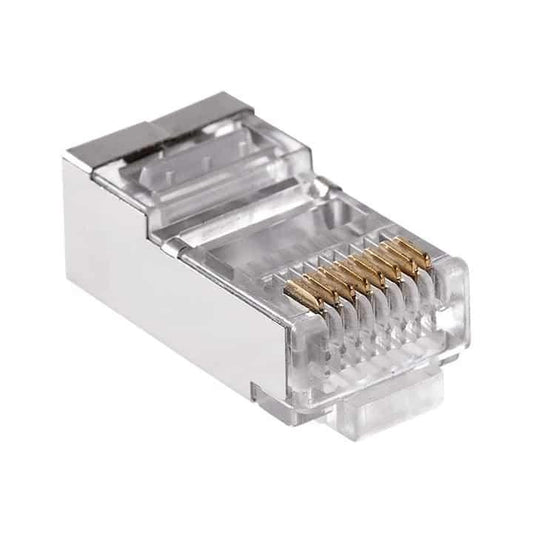 Mufa de internet din metal UTP , 8 conectori, CAT 5, 100bucati Z-TOOLS / ZTS9263 - 221.ro