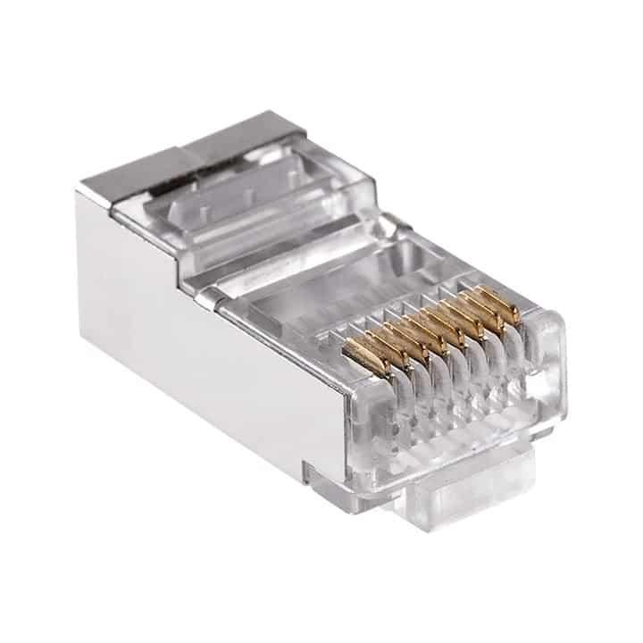 Mufa de internet din metal UTP , 8 conectori, CAT 6, 100bucati Z-TOOLS / ZTS9264 - 221.ro