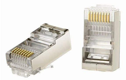 Mufa de internet din metal UTP , 8 conectori, CAT 6, 100bucati Z-TOOLS / ZTS9264 - 221.ro