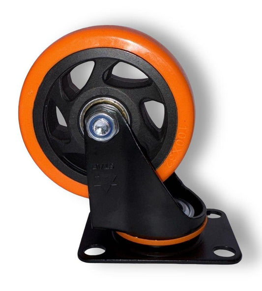 Roată pivotantă 4 inch, Orange, Z-TOOLS / ZTS9470