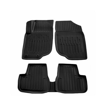 Set covorase auto cauciuc tip tavita pentru peugeot 207 (2006-2012)