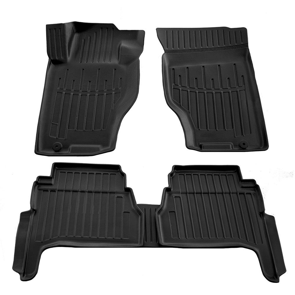 Set covorase auto cauciuc tip tavita pentru kia sorento i (bl) (2002-2009)
