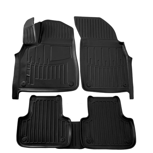 Set covorase auto cauciuc tip tavita pentru audi q7 (4m) (2015-)