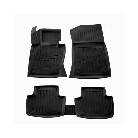 Set covorase auto cauciuc tip tavita pentru bmw x3 (e83) (2004-2010)