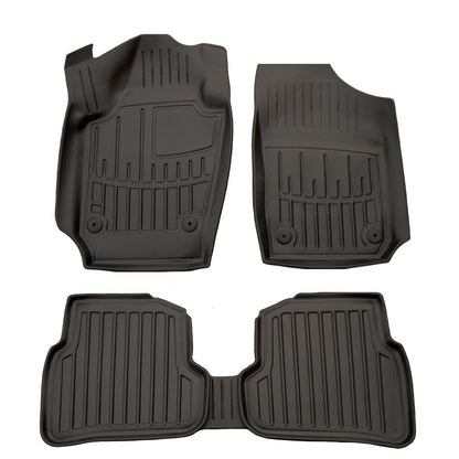 Set covorase auto cauciuc tip tavita pentru vw amarok (2010-2022)
