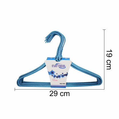 Set 10 umerase, haine copii, Naimeed D5542, invelis silicon, Albastru, 29x19cm