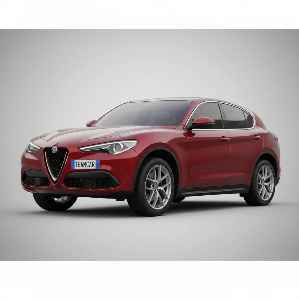 Covorase Alfa Romeo Stelvio Generatia I Compatibile 2016+ | Silver