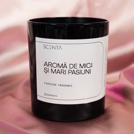 Lumânare parfumată Aromă de mici şi mari pasiuni