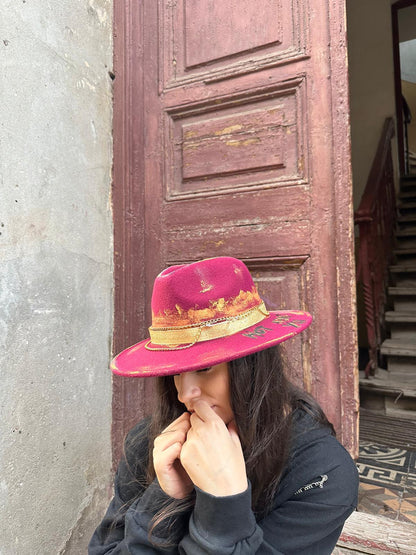 Artistic Hat - Handpainted Premium