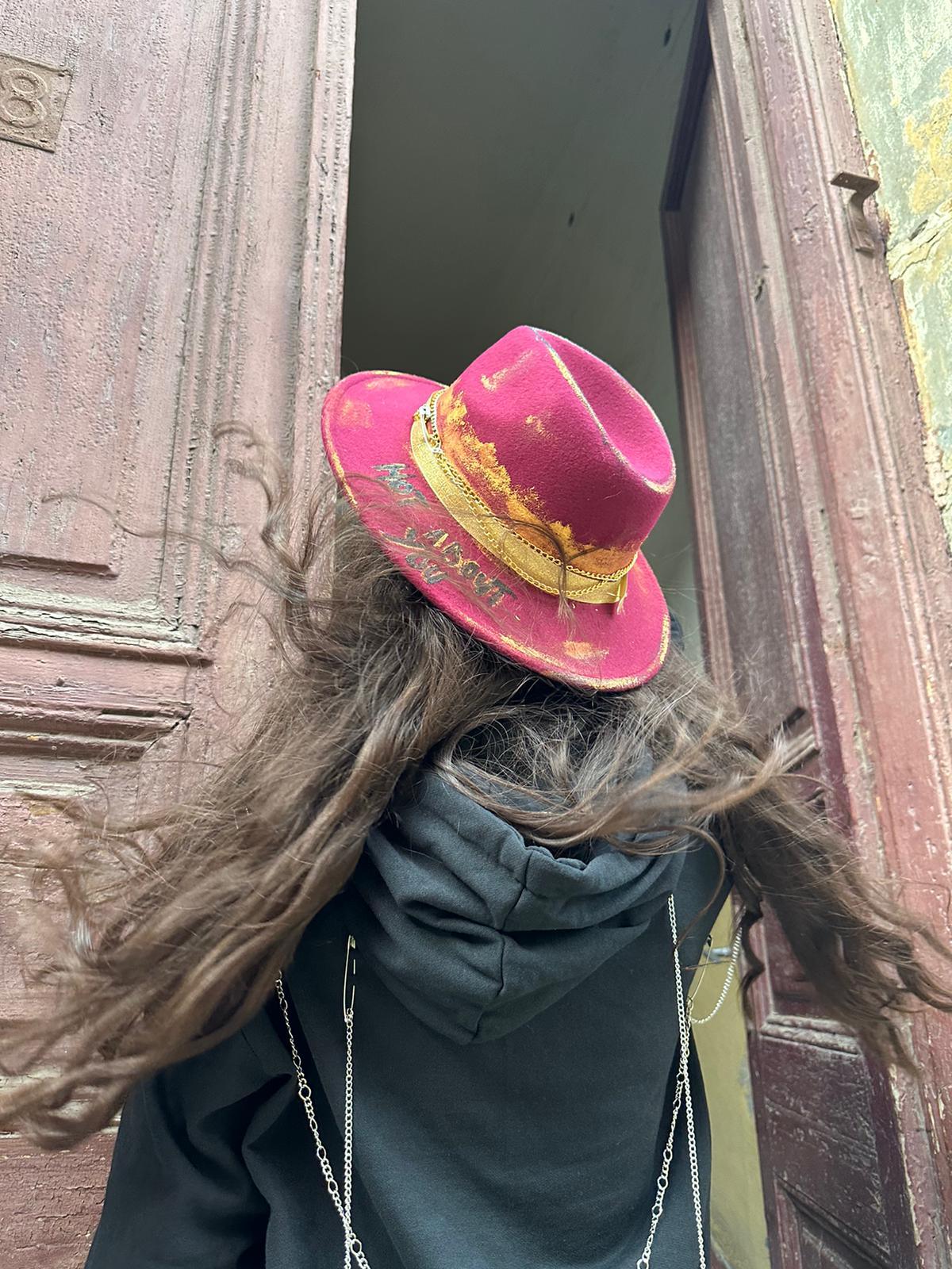 Artistic Hat - Handpainted Premium
